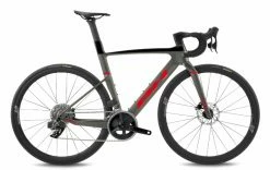 Vélo BH AEROLIGHT 6.0 SRAM Rival AXS 12V 2022 Gris/rouge