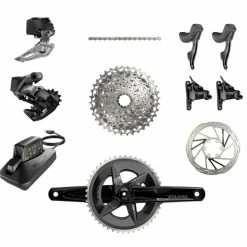 DEDACCIAI Vélo EXS Aerospeed Carbone SRAM Rival AXS 12V 2022 Noir 8 DEDACCIAI Vélo EXS Aerospeed Carbone SRAM Rival AXS 12V 2022 Noir -Vélos de Route Soldes SRAM rival AXS 12V