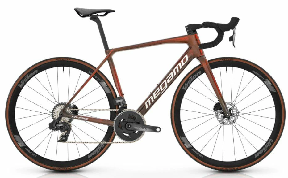 Time Vélo MEGAMO RAISE AXS 09 SRAM Rival AXS Powermeter 12V 2023 Alpha Red 1 Time Vélo MEGAMO RAISE AXS 09 SRAM Rival AXS Powermeter 12V 2023 Alpha Red