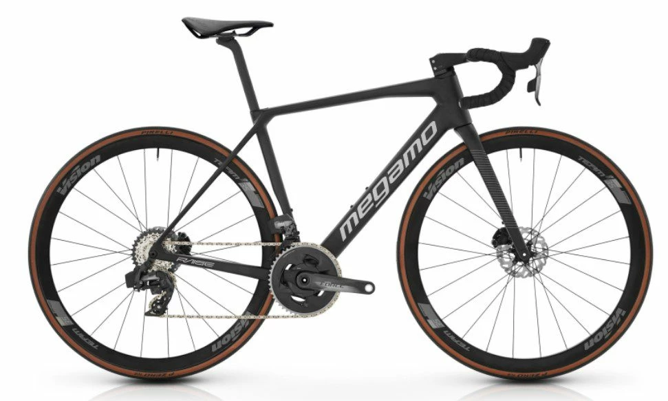 Time Vélo MEGAMO RAISE AXS 07 SRAM Force AXS Powermeter 12V 2023 Black 1 Time Vélo MEGAMO RAISE AXS 07 SRAM Force AXS Powermeter 12V 2023 Black